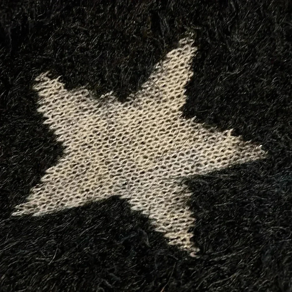 Torrid Black Star Sweater Coat Plus 00 - Picture 6 of 9